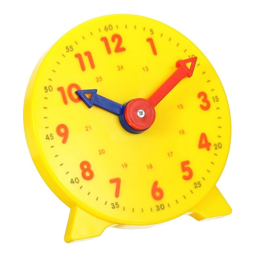 Large Learning Resources Teaching Time Clock- learning to tell time. Homeschool